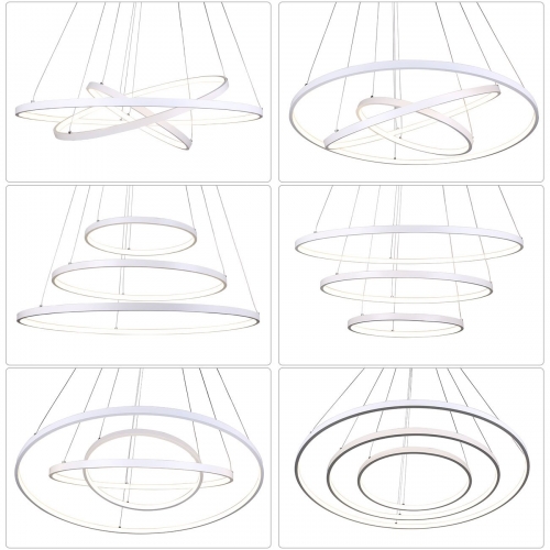 Lampa Ring LED 80x60x40 114Wat L109